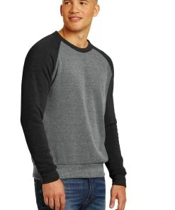 Alternative Men's Champ Colorblock Eco-Fleece Sweatshirt -Bulkthreads store 123476475