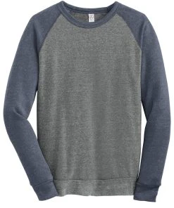 Alternative Men's Champ Colorblock Eco-Fleece Sweatshirt -Bulkthreads store 123476524