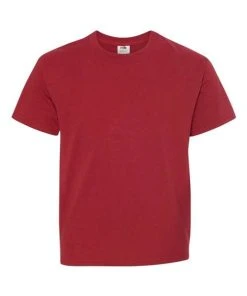 Fruit Of The Loom HD Cotton Youth Short Sleeve T-Shirt -Bulkthreads store 134476140.