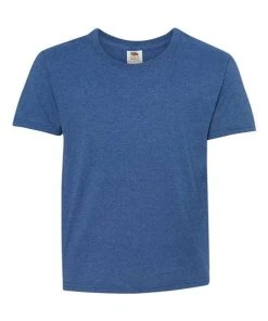 Fruit Of The Loom HD Cotton Youth Short Sleeve T-Shirt -Bulkthreads store 134476291.
