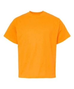 M&O Youth Gold Soft Touch T-Shirt -Bulkthreads store 134476670.