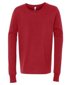 BELLA + CANVAS Youth Jersey Long Sleeve Tee -Bulkthreads store 134480730.