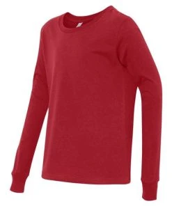 BELLA + CANVAS Youth Jersey Long Sleeve Tee -Bulkthreads store 134480731.