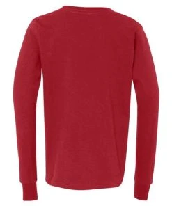 BELLA + CANVAS Youth Jersey Long Sleeve Tee -Bulkthreads store 134480732.