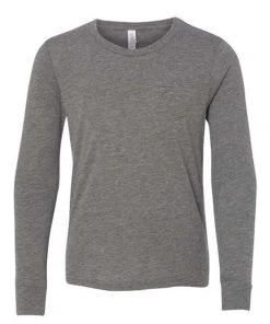 BELLA + CANVAS Youth Jersey Long Sleeve Tee -Bulkthreads store 134480755.
