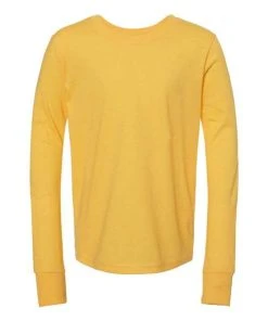 BELLA + CANVAS Youth Jersey Long Sleeve Tee -Bulkthreads store 134480775.