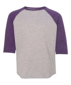 LAT Youth Baseball Fine Jersey Three-Quarter Sleeve Tee -Bulkthreads store 134481170.