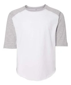 LAT Youth Baseball Fine Jersey Three-Quarter Sleeve Tee -Bulkthreads store 134481274.