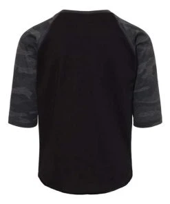 LAT Youth Baseball Fine Jersey Three-Quarter Sleeve Tee -Bulkthreads store 134481816.