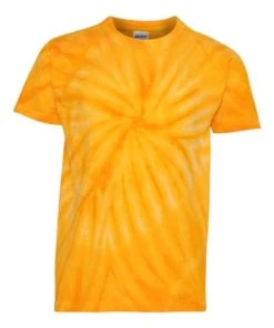 Dyenomite Youth Cyclone Vat-Dyed Pinwheel Short Sleeve T-Shirt -Bulkthreads store 134481893.