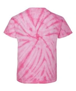Dyenomite Youth Cyclone Vat-Dyed Pinwheel Short Sleeve T-Shirt -Bulkthreads store 134481917.