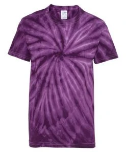 Dyenomite Youth Cyclone Vat-Dyed Pinwheel Short Sleeve T-Shirt -Bulkthreads store 134481952.
