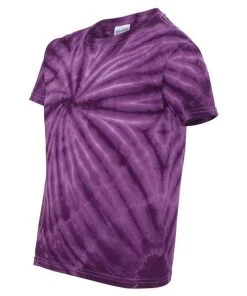Dyenomite Youth Cyclone Vat-Dyed Pinwheel Short Sleeve T-Shirt -Bulkthreads store 134481953.