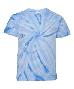 Dyenomite Youth Cyclone Vat-Dyed Pinwheel Short Sleeve T-Shirt -Bulkthreads store 134482049.