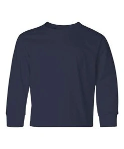 Jerzees Dri-Power Youth Long Sleeve 50/50 T-Shirt -Bulkthreads store 134482383.