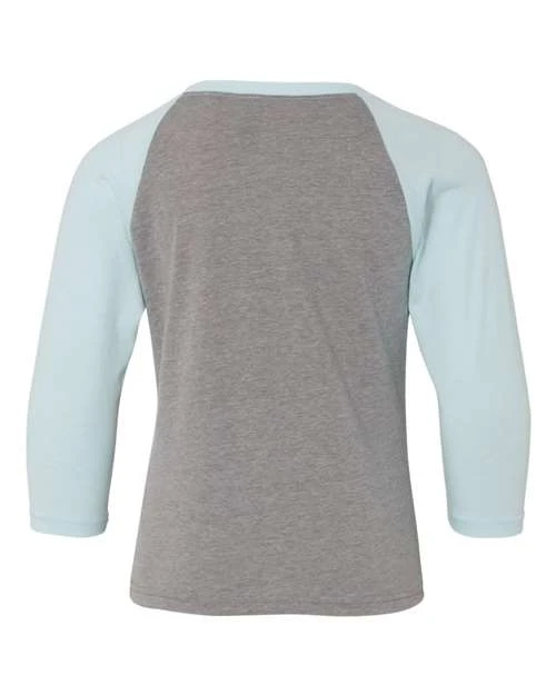 Next Level Youth CVC Three-Quarter Sleeve Raglan T-Shirt 16 Next Level Youth CVC Three-Quarter Sleeve Raglan T-Shirt - Image 16