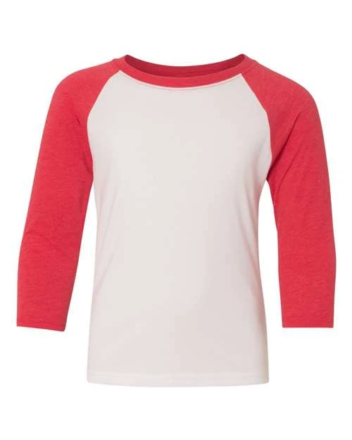 Next Level Youth CVC Three-Quarter Sleeve Raglan T-Shirt 17 Next Level Youth CVC Three-Quarter Sleeve Raglan T-Shirt - Image 17