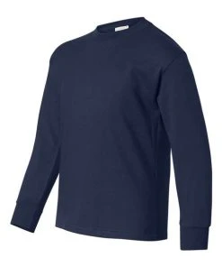Hanes Authentic Youth Long Sleeve T-Shirt -Bulkthreads store 134482814.