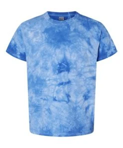 Dyenomite Youth Crystal Tie Dye T-Shirt -Bulkthreads store 134482968.