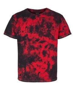 Dyenomite Youth Crystal Tie Dye T-Shirt -Bulkthreads store 134482986.