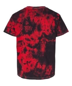 Dyenomite Youth Crystal Tie Dye T-Shirt -Bulkthreads store 134482987.