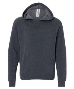 Independent Trading Co. Youth Special Blend Raglan Hooded Sweatshirt -Bulkthreads store 134503851.