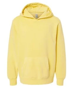 Independent Trading Co. Youth Midweight Pigment-Dyed Hooded Sweatshirt -Bulkthreads store 134503995.