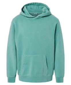 Independent Trading Co. Youth Midweight Pigment-Dyed Hooded Sweatshirt -Bulkthreads store 134504159.