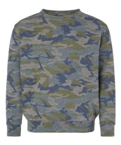 LAT Youth Elevated Fleece Crewneck Sweatshirt -Bulkthreads store 134504578.