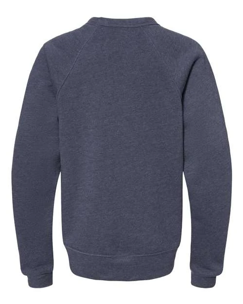 BELLA + CANVAS Youth Sponge Fleece Crewneck Sweatshirt 3 BELLA + CANVAS Youth Sponge Fleece Crewneck Sweatshirt - Image 3