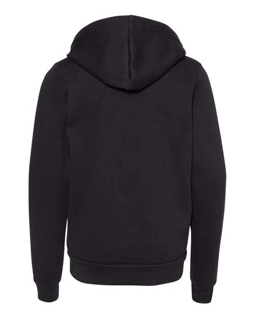 BELLA + CANVAS Youth Sponge Fleece Full-Zip Hoodie 9 BELLA + CANVAS Youth Sponge Fleece Full-Zip Hoodie - Image 9