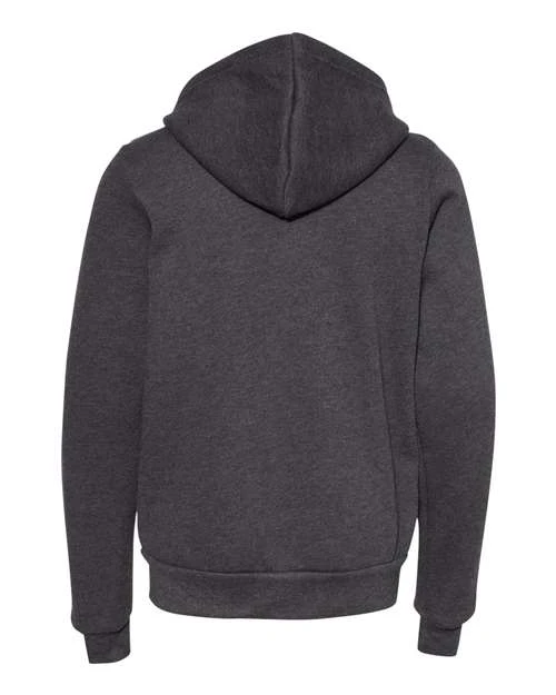 BELLA + CANVAS Youth Sponge Fleece Full-Zip Hoodie 11 BELLA + CANVAS Youth Sponge Fleece Full-Zip Hoodie - Image 11