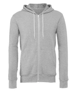 Bella + Canvas BELLA+CANVAS Men's Sponge Fleece Full-Zip Hoodie. BC3739 1 Of 3 -Bulkthreads store 134565060.