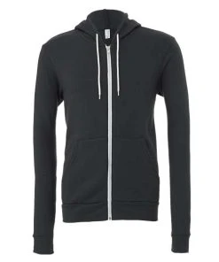 Bella + Canvas BELLA+CANVAS Men's Sponge Fleece Full-Zip Hoodie. BC3739 1 Of 3 -Bulkthreads store 134565204.