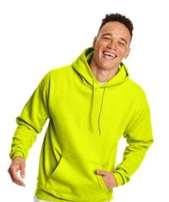 Hanes Men's Ecosmart Hooded Sweatshirt 1 Of 2 -Bulkthreads store 134567572.