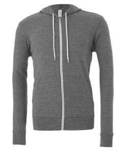 Bella + Canvas BELLA+CANVAS Men's Sponge Fleece Full-Zip Hoodie. BC3739 2 Of 3 -Bulkthreads store 134568200.