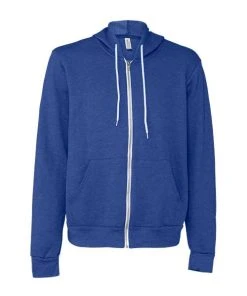 Bella + Canvas BELLA+CANVAS Men's Sponge Fleece Full-Zip Hoodie. BC3739 2 Of 3 -Bulkthreads store 134572116.