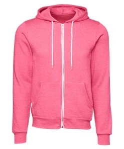 Bella + Canvas BELLA+CANVAS Men's Sponge Fleece Full-Zip Hoodie. BC3739 2 Of 3 -Bulkthreads store 134572127.