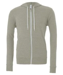 Bella + Canvas BELLA+CANVAS Men's Sponge Fleece Full-Zip Hoodie. BC3739 2 Of 3 -Bulkthreads store 134576693.