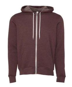 Bella + Canvas BELLA+CANVAS Men's Sponge Fleece Full-Zip Hoodie. BC3739 2 Of 3 -Bulkthreads store 134578265.