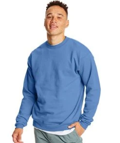 Hanes Men's EcosmartÂ® Crewneck Sweatshirt -Bulkthreads store 134588037.