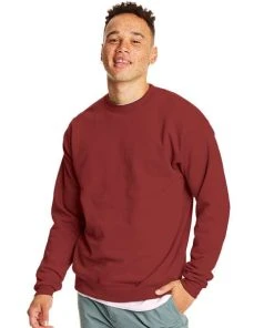 Hanes Men's EcosmartÂ® Crewneck Sweatshirt -Bulkthreads store 134588152.