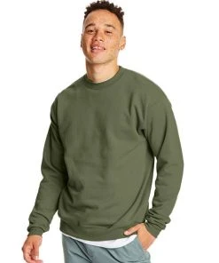 Hanes Men's EcosmartÂ® Crewneck Sweatshirt -Bulkthreads store 134588960.