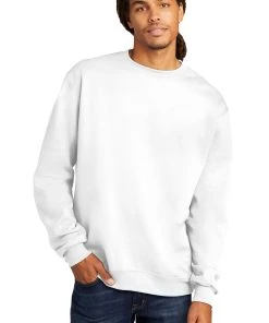 Champion Men's Powerblend Crewneck Sweatshirt -Bulkthreads store 134590730.