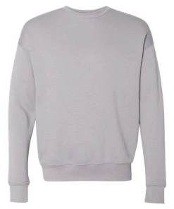 BELLA + CANVAS Men's Sponge Fleece Drop Shoulder Crewneck Sweatshirt