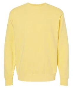 Independent Trading Co. Unisex Midweight Pigment-Dyed Crewneck Sweatshirt -Bulkthreads store 134592277.