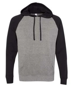 Independent Trading Co. Unisex Special Blend Raglan Hooded Sweatshirt -Bulkthreads store 134594541.