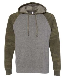 Independent Trading Co. Unisex Special Blend Raglan Hooded Sweatshirt -Bulkthreads store 134595100.