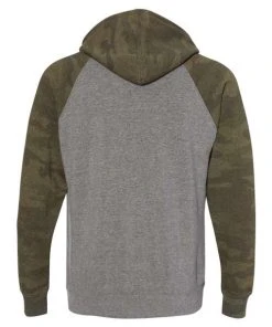 Independent Trading Co. Unisex Special Blend Raglan Hooded Sweatshirt -Bulkthreads store 134595101.
