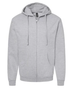 Tultex Unisex Full-Zip Hooded Sweatshirt 40 Tultex Unisex Full-Zip Hooded Sweatshirt -Bulkthreads store 134599417.
